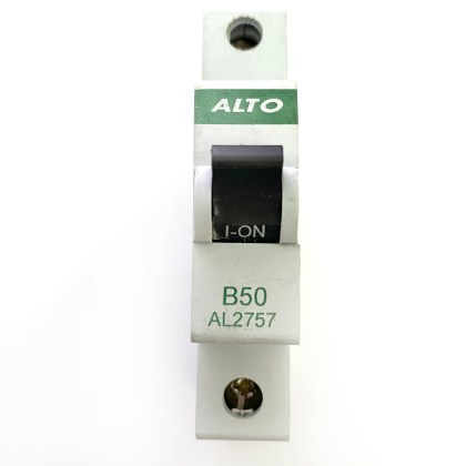 Alto AL2757 B50 50A 50 Amp MCB Circuit Breaker Type B